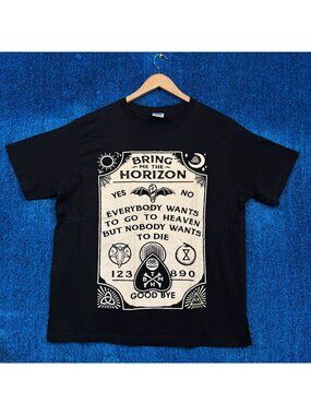 Bring Me the Horizon “Ouija Board” Graphic T-Shirt Size Large